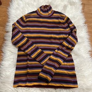Tory Burch striped turtleneck